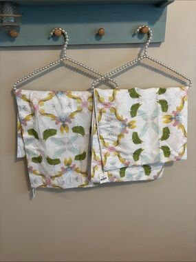 NEW Laura Park euro sham set of 2 Dogwood